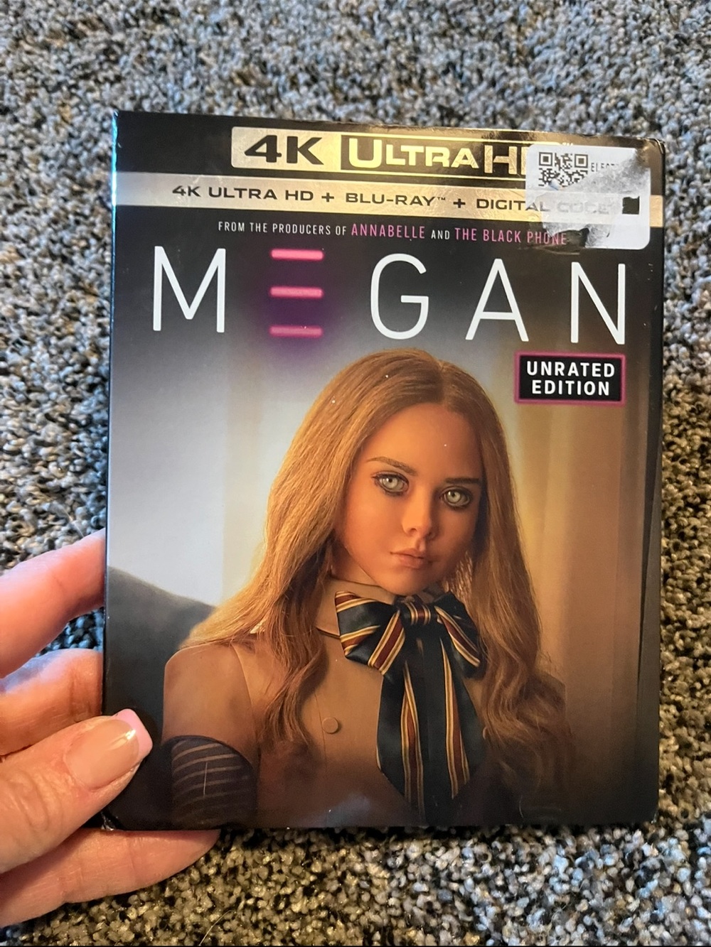 M3GAN 4K ultra HD blu ray unopened